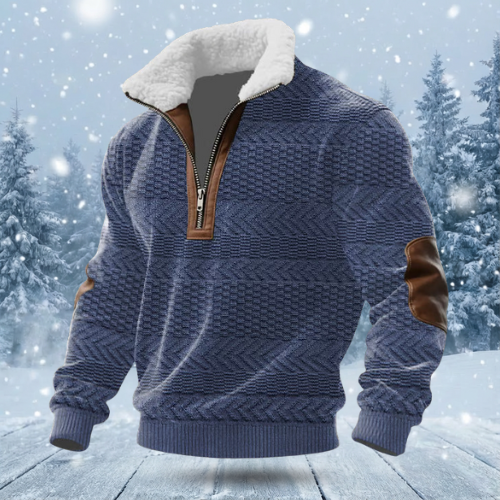 Maison Nolet™ | Pulls zippés à col montant fourré