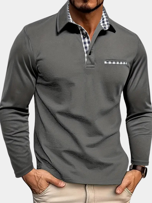Lorenzo | Polo Élégance Détails Contrastés