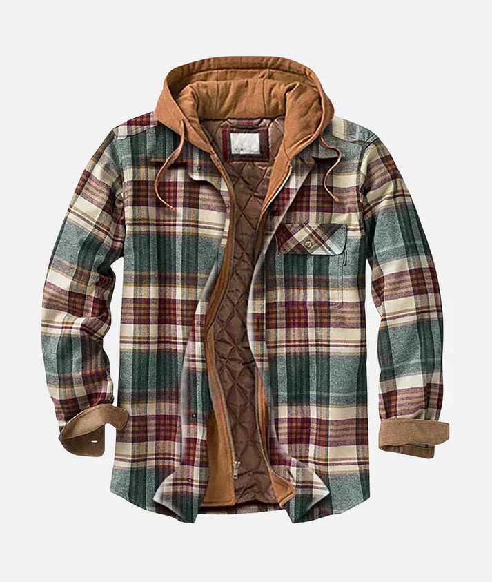 Gabriel™ | Veste patchwork à carreaux