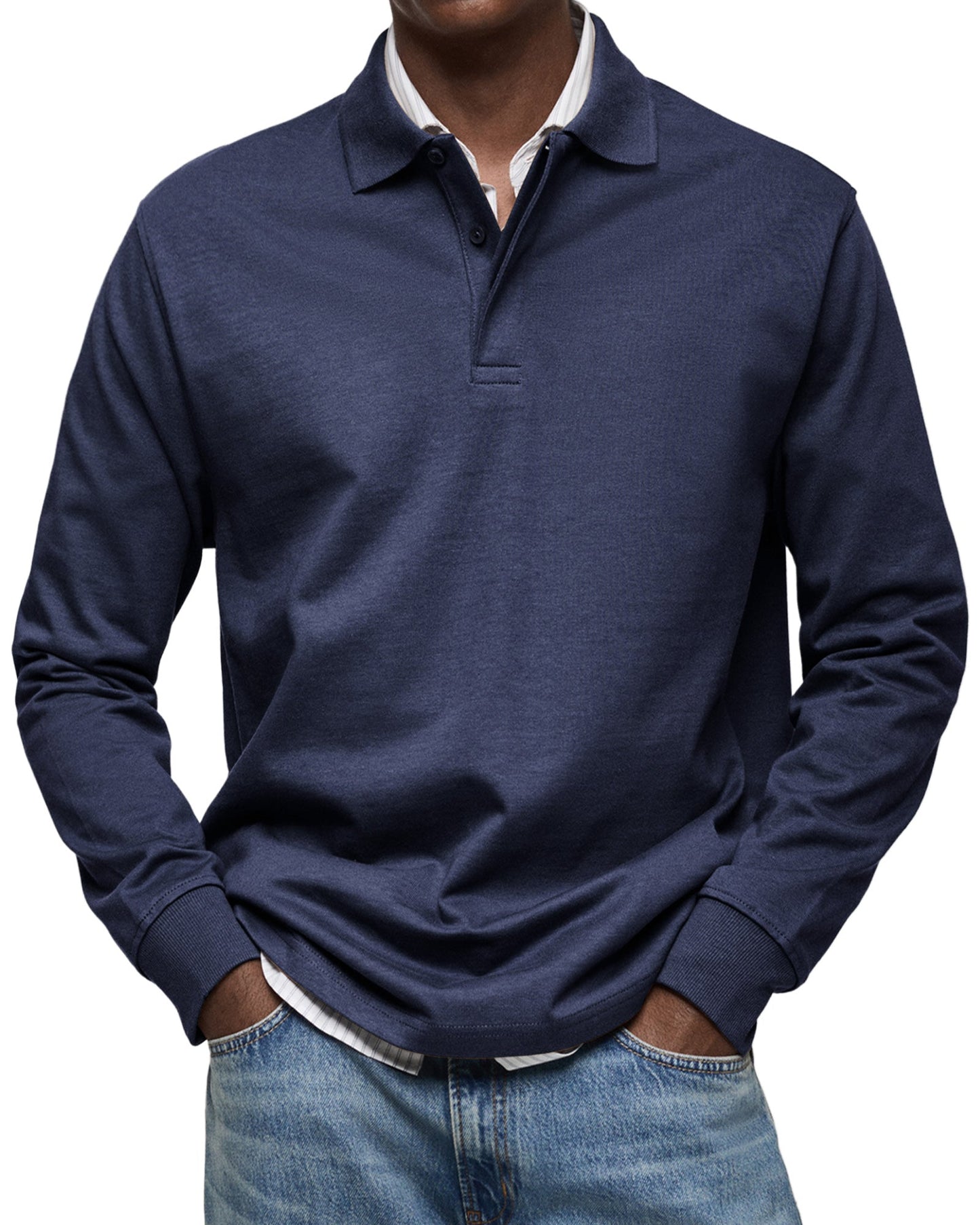 Antoine | Polo Élégance Manches Longues