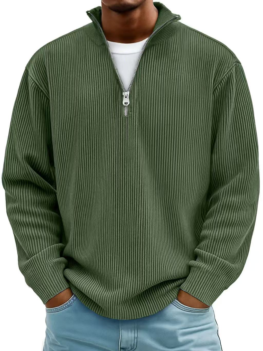 Luca | Pull Demi-Zip Élégance Moderne