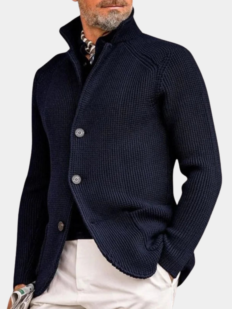 Henri™ | Cardigan Élégant en Maille Premium