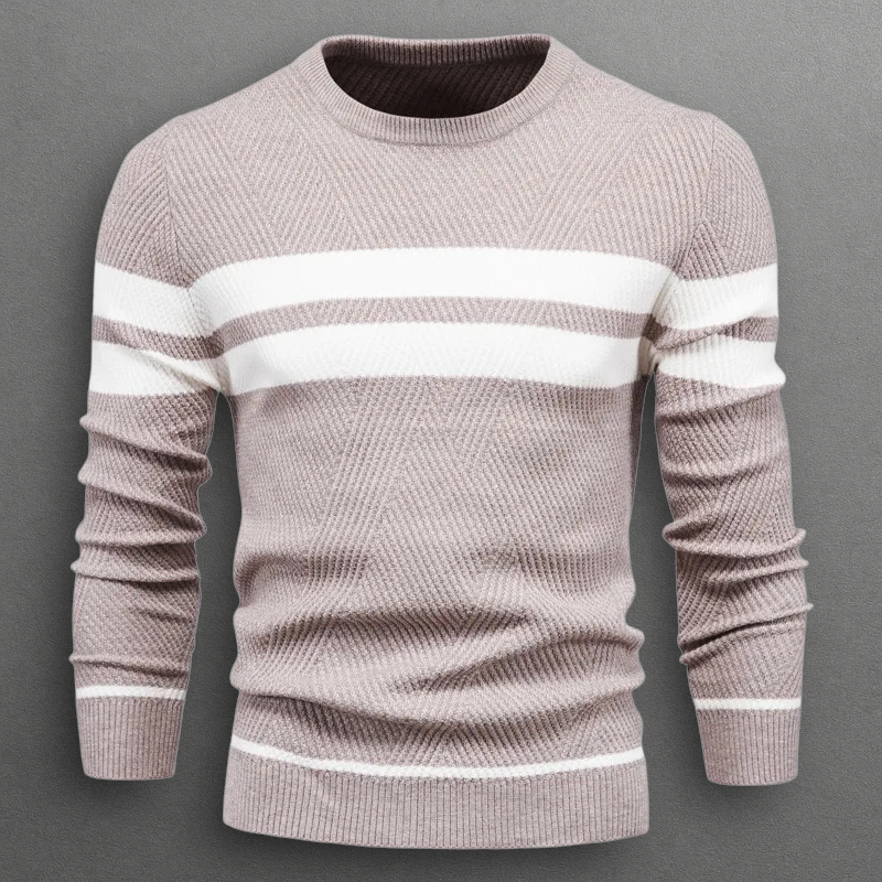 Alexis | Pull Rayé Élégance Moderne