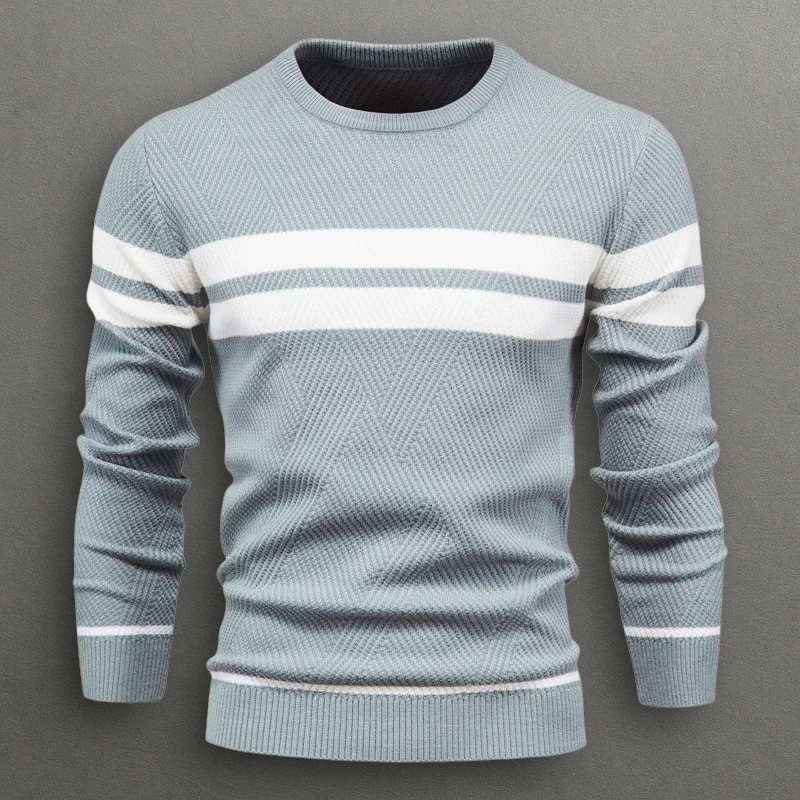 Alexis | Pull Rayé Élégance Moderne