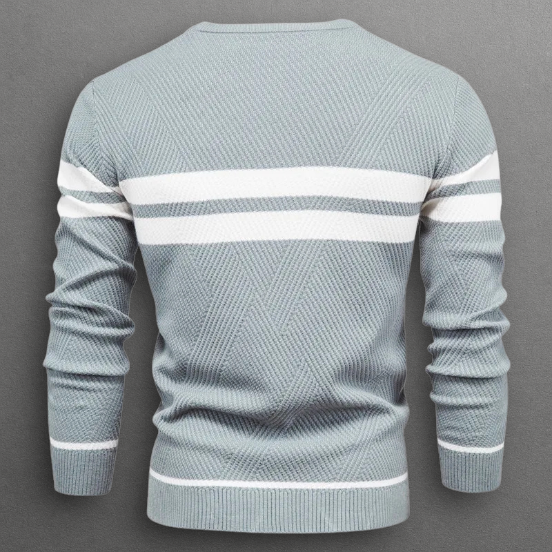 Alexis | Pull Rayé Élégance Moderne