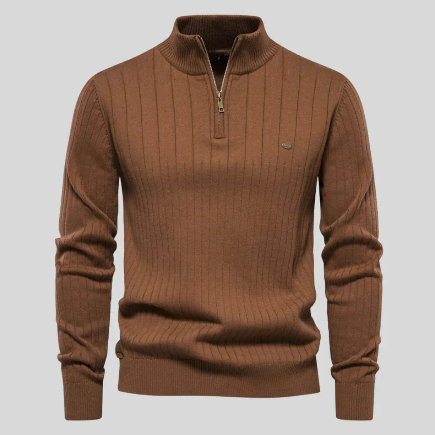 Victor | Pull Demi-Zip de Luxe