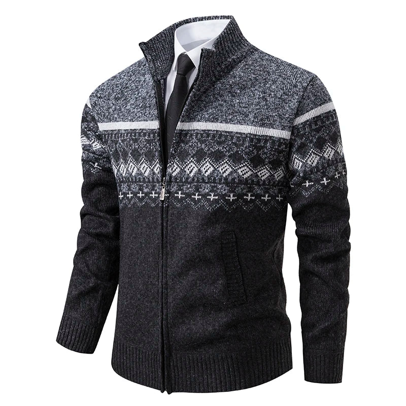 Alexandre | Gilet Élégant à Motif Raffiné