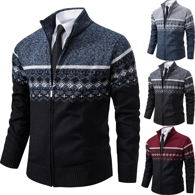 Alexandre | Gilet Élégant à Motif Raffiné