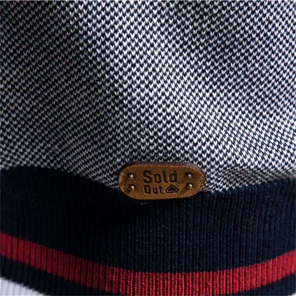 Édouard | Gilet Zippé Élégant à Détails Contrastés