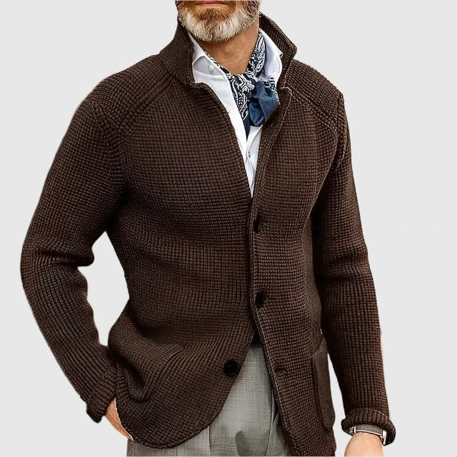 Henri™ | Cardigan Élégant en Maille Premium