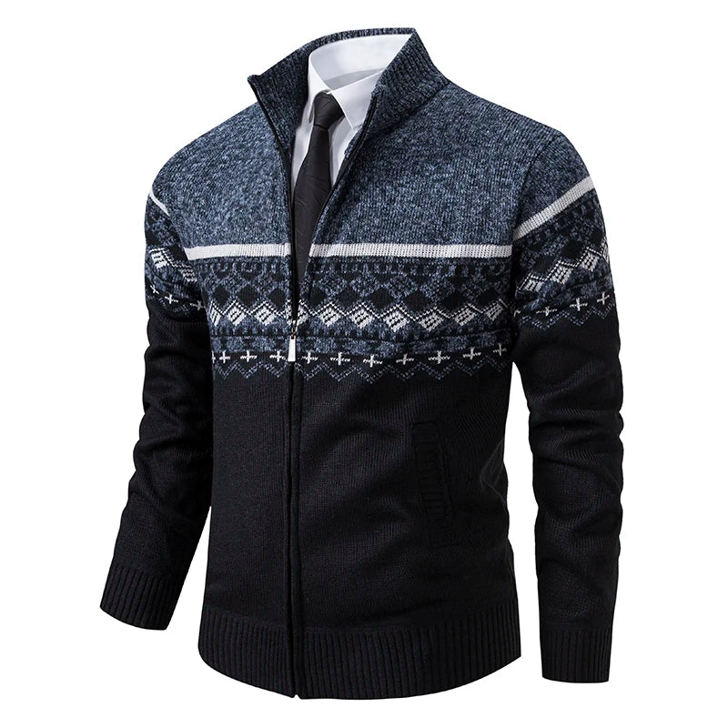 Alexandre | Gilet Élégant à Motif Raffiné