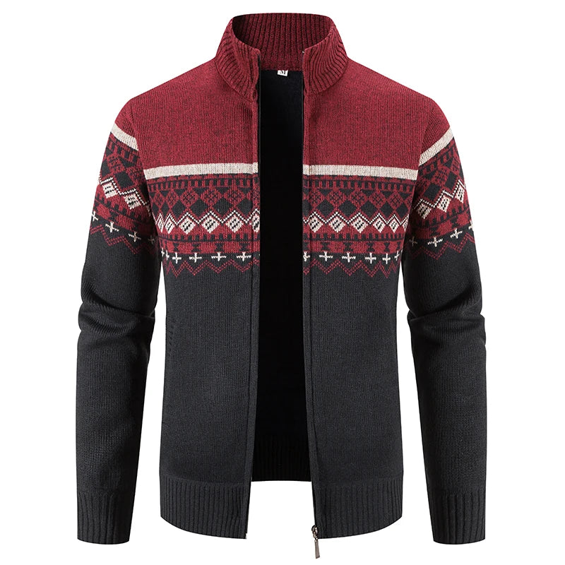 Alexandre | Gilet Élégant à Motif Raffiné