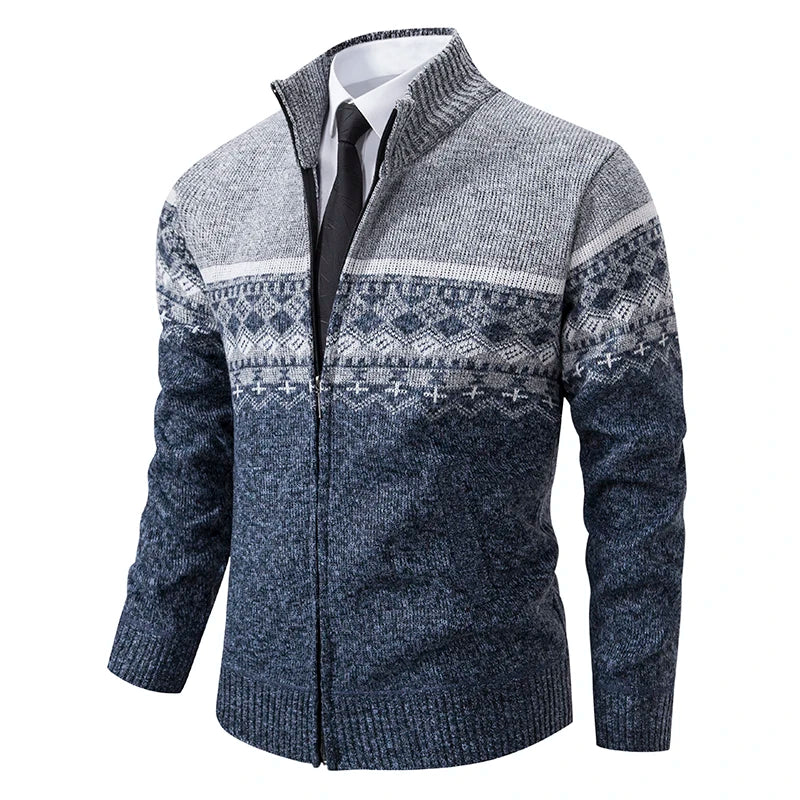 Alexandre | Gilet Élégant à Motif Raffiné