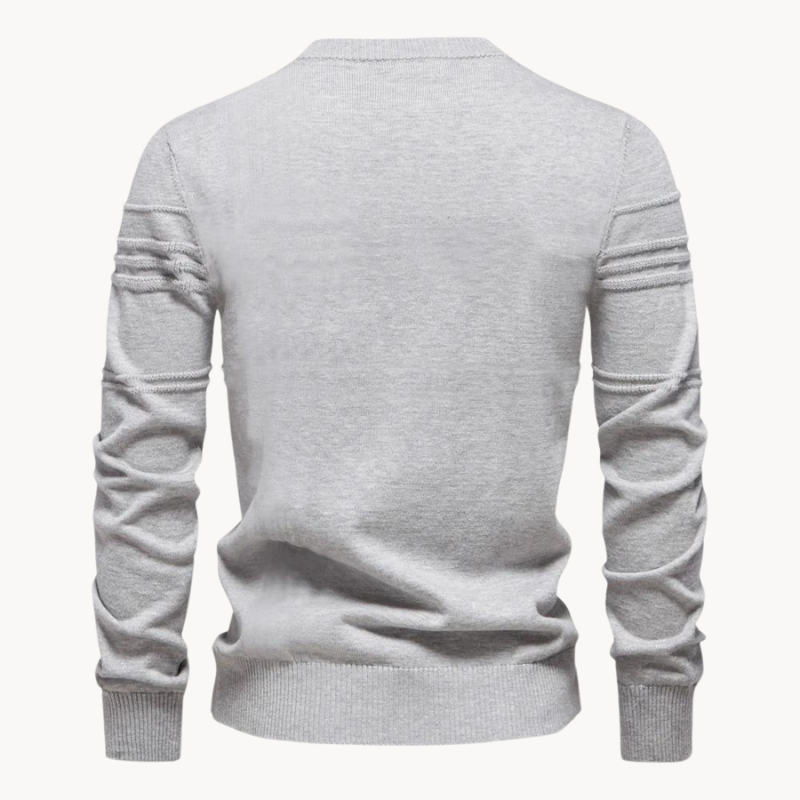 Lucas | Pull Élégant à Motif Subtil