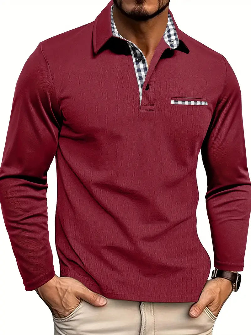 Lorenzo | Polo Élégance Détails Contrastés