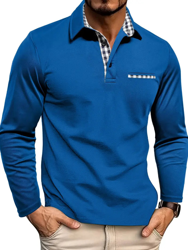 Lorenzo | Polo Élégance Détails Contrastés