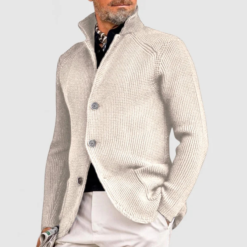 Henri™ | Cardigan Élégant en Maille Premium