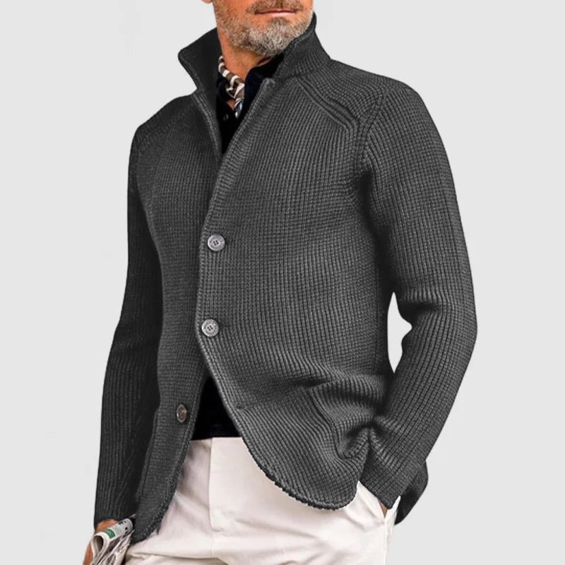 Henri™ | Cardigan Élégant en Maille Premium
