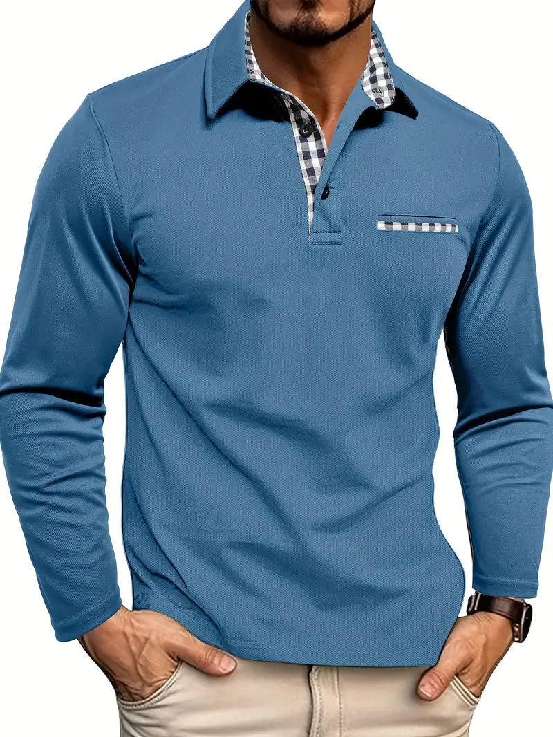 Lorenzo | Polo Élégance Détails Contrastés