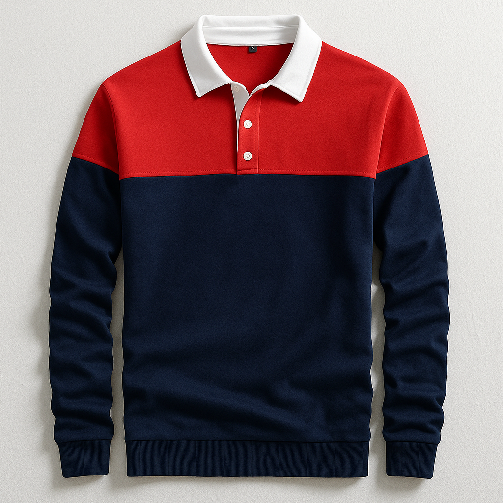 Léo | Polo Contrast Élégance