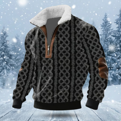 Maison Nolet™ | Pulls zippés à col montant fourré