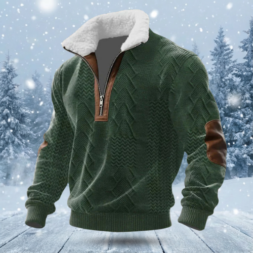 Maison Nolet™ | Pulls zippés à col montant fourré