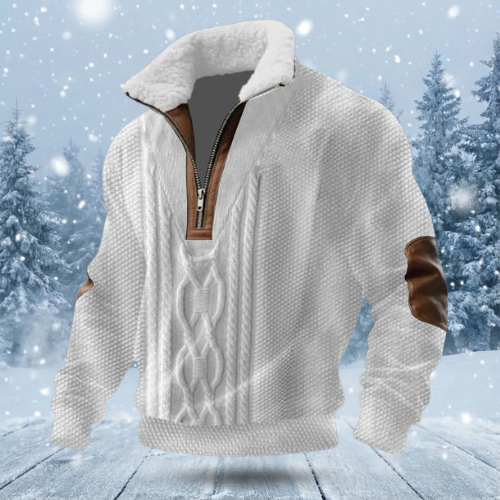 Maison Nolet™ | Pulls zippés à col montant fourré