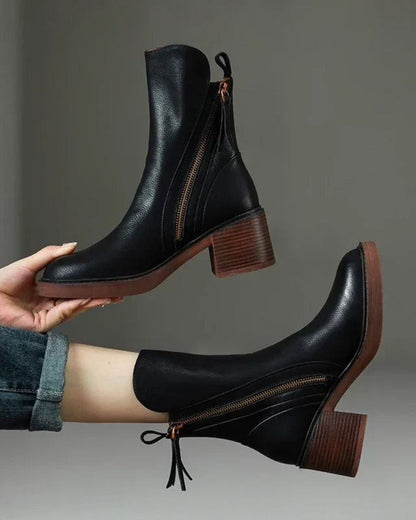 Élise™ | Bottines Élégantes à Talon Confortable