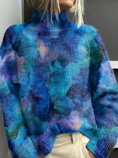 Althéa | Pull Brodé Jardin Sauvage