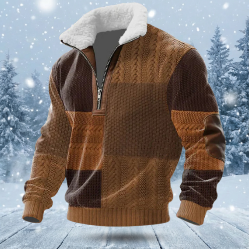 Maison Nolet™ | Pulls zippés à col montant fourré