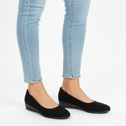 Clara – Ballerines à talon compensé