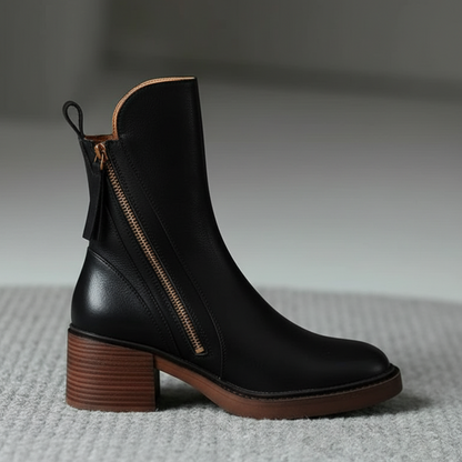 Élise™ | Bottines Élégantes à Talon Confortable