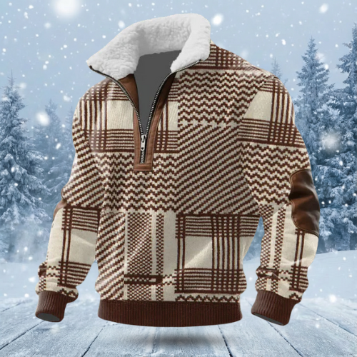 Maison Nolet™ | Pulls zippés à col montant fourré