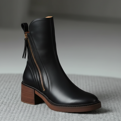 Élise™ | Bottines Élégantes à Talon Confortable