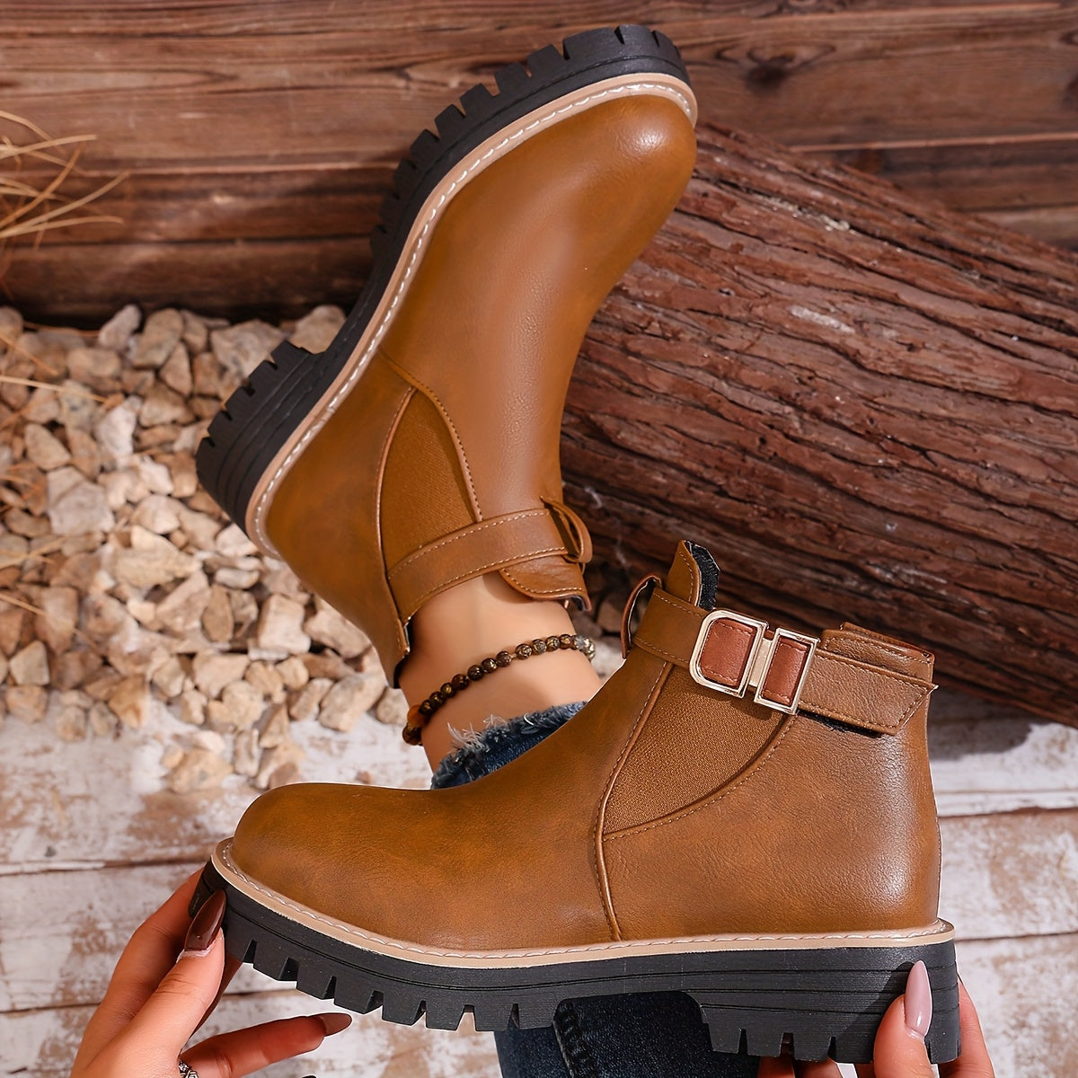 Colette | Bottines Confort à Bride