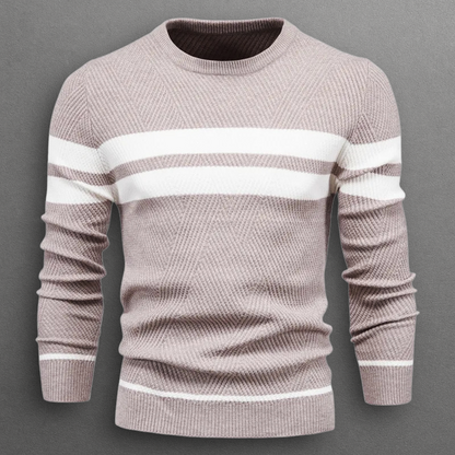 Alexis | Pull Rayé Élégance Moderne