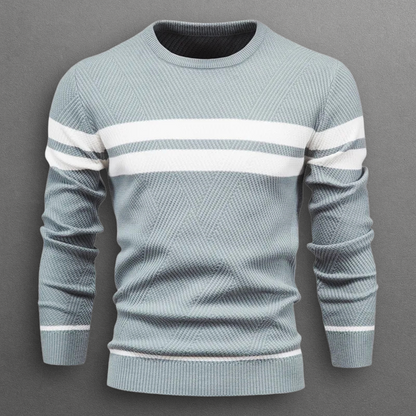 Alexis | Pull Rayé Élégance Moderne