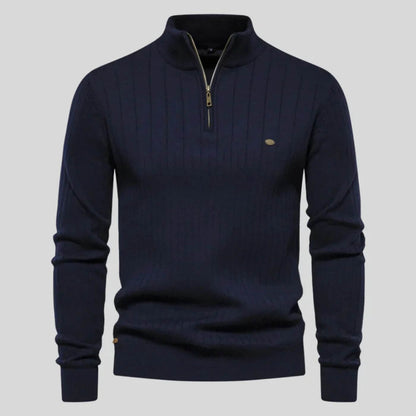 Victor | Pull Demi-Zip de Luxe