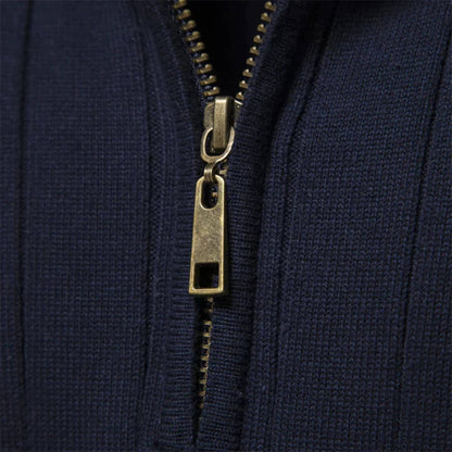 Victor | Pull Demi-Zip de Luxe