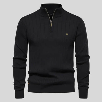 Victor | Pull Demi-Zip de Luxe