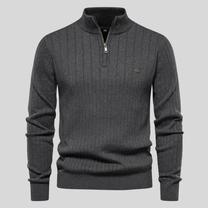 Victor | Pull Demi-Zip de Luxe
