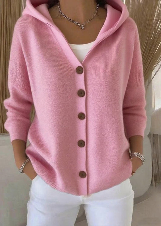 Louna – Cardigan à capuche raffiné