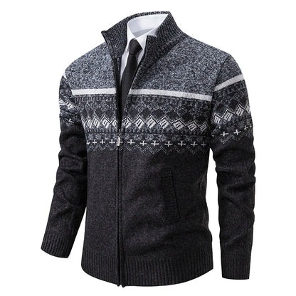 Alexandre | Gilet Élégant à Motif Raffiné