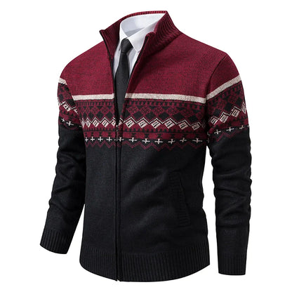 Alexandre | Gilet Élégant à Motif Raffiné