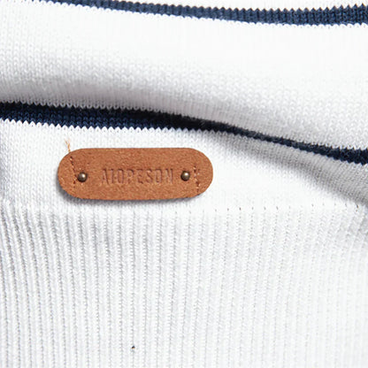 Julien | Pull Rayé Marin