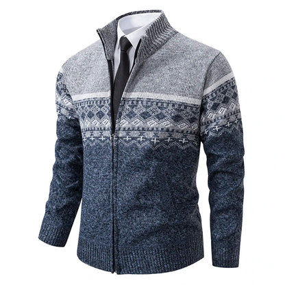 Alexandre | Gilet Élégant à Motif Raffiné