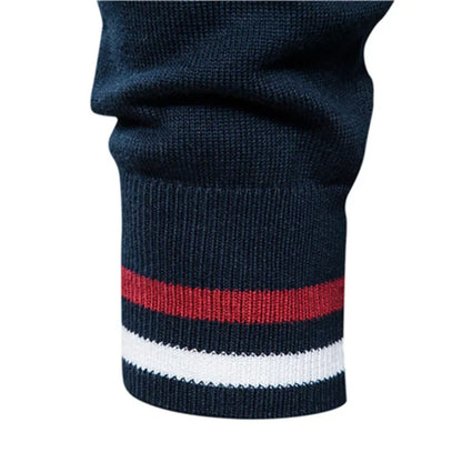 Édouard | Gilet Zippé Élégant à Détails Contrastés