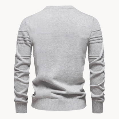 Lucas | Pull Élégant à Motif Subtil