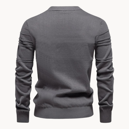 Lucas | Pull Élégant à Motif Subtil