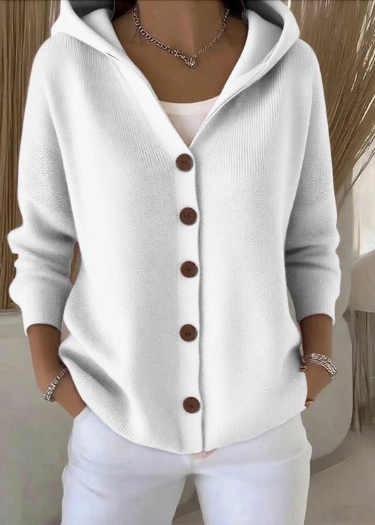 Louna – Cardigan à capuche raffiné
